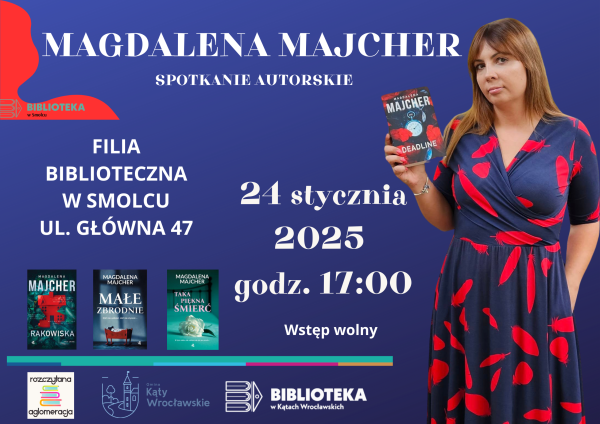 Spotkanie autorskie z Magdaleną Majcher